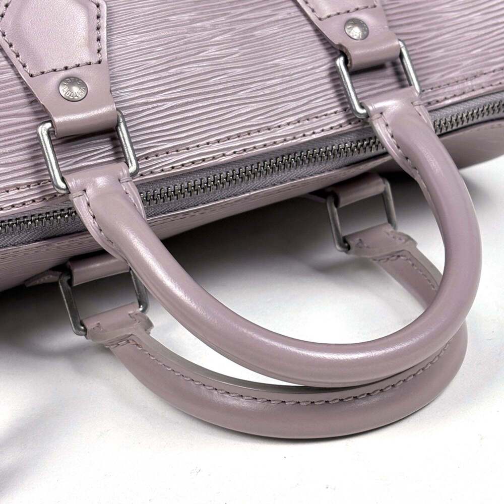 Louis Vuitton Speedy 25 Handbag Mini Boston Bag Epi Lilac M4301B Women's - Picture 7 of 9